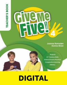 Give Me Five! 4 Digital Teacher's Book with Navio App