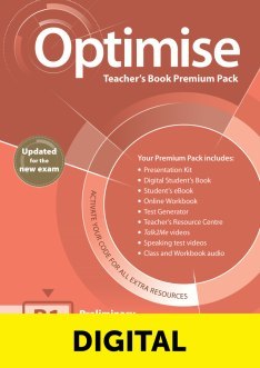 Optimise B1 Updated Digital Teacher's Book with Teacher's Resources