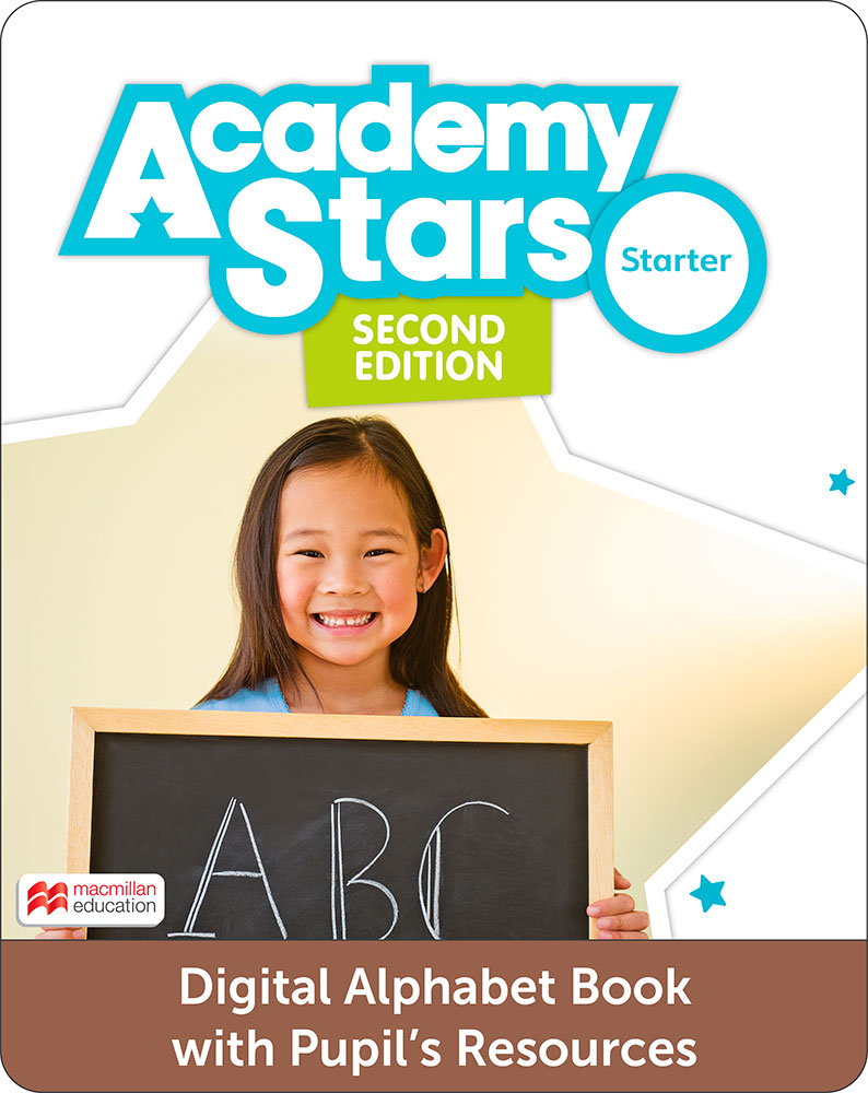 Academy Stars Second Edition Starter Digital Alphabet Book with Pupil's Resources