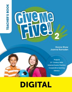 Give Me Five! 2 Digital Teacher's Book with Navio App