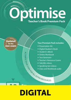 Optimise A2 Updated Digital Teacher's Book with Teacher's Resources